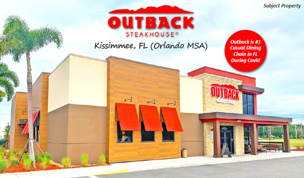 Outback Steakhouse (NNN) Kissimmee, Florida